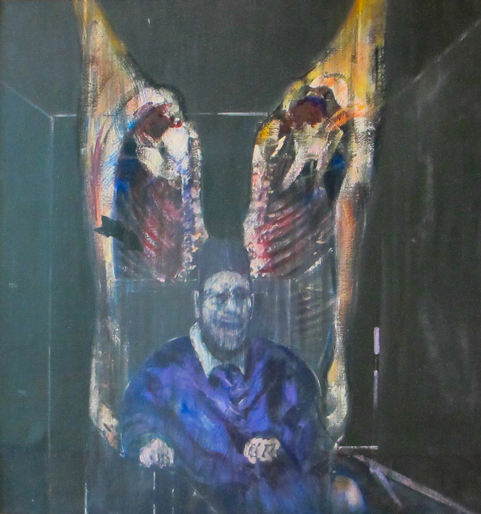 "Figure with meat", Francis Bacon, 1954
